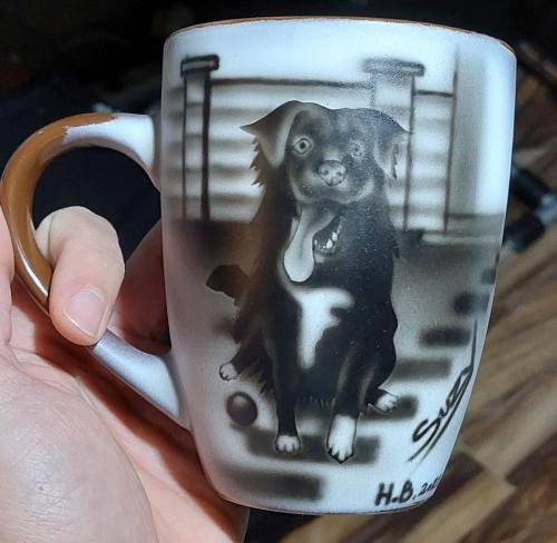Suzy Dog cup design 03