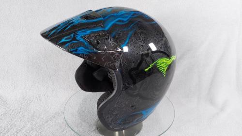 Anubis Drift racing helmet design 01