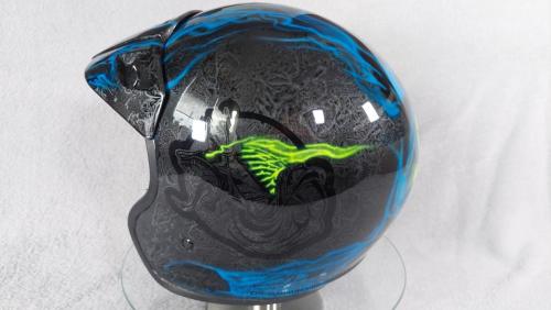 Anubis Drift racing helmet design 02
