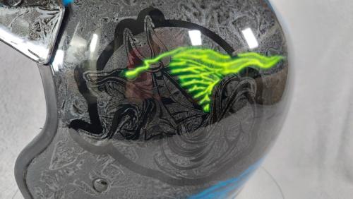 Anubis Drift racing helmet design 03