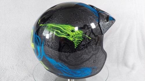 Anubis Drift racing helmet design 08