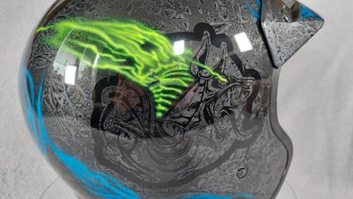 Anubis Drift racing helmet design 09