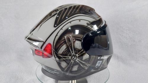 BMW Drift racing helmet design 02