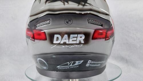 BMW Drift racing helmet design 04