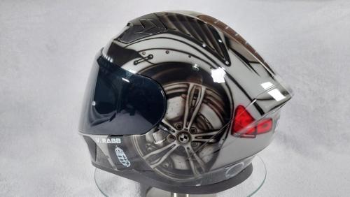 BMW Drift racing helmet design 06