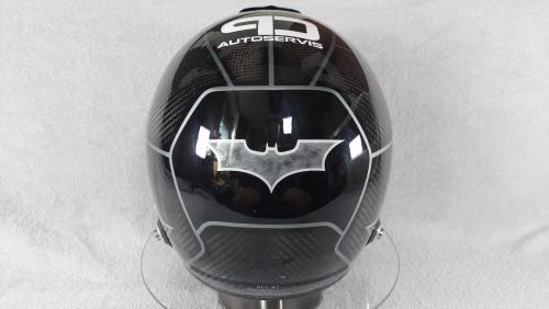 Batman Rally racing helmet design 04