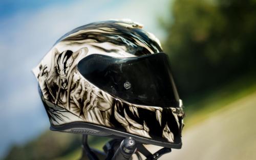 Bleach Anime moto helmet design 01
