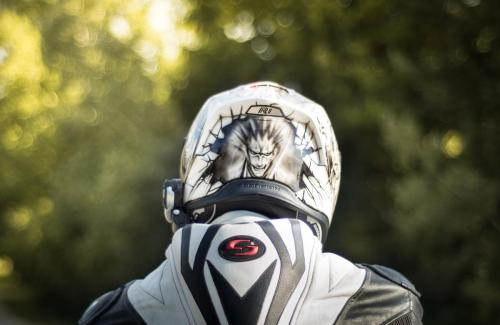Bleach Anime moto helmet design 04