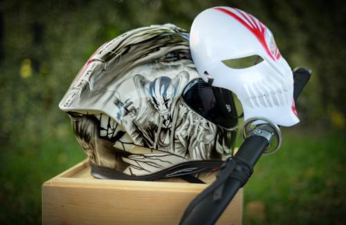 Bleach Anime moto helmet design 07