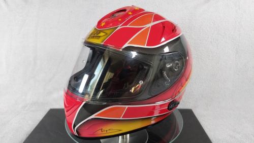 Ferrari 02 racing helmet design 01