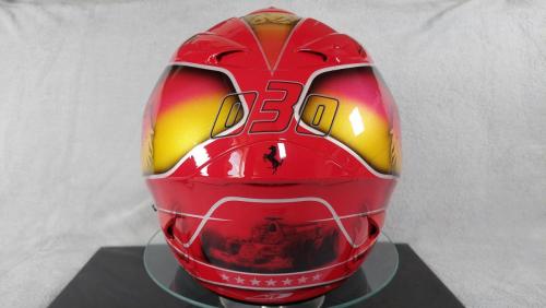 Ferrari 02 racing helmet design 04