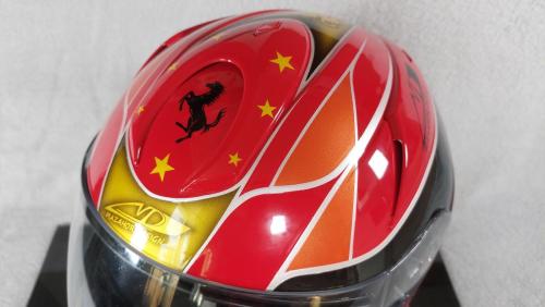 Ferrari 02 racing helmet design 10