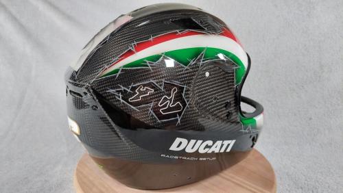 IT SK Ducati motoracing helmet design 03