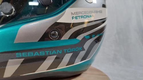 Mercedes AMG Petronas racing helmet design 07