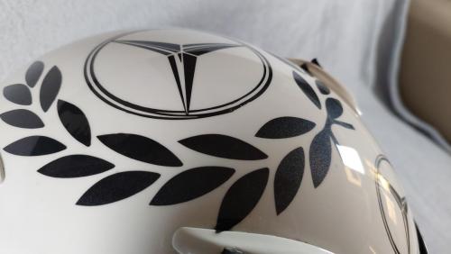 Mercedes AMG Petronas racing helmet design 10