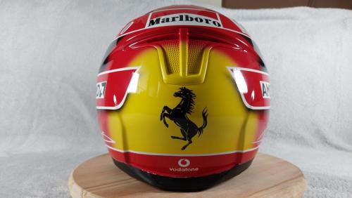 Michael Schumacher 2005 replica moto helmet design 03