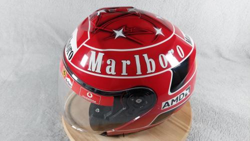 Michael Schumacher 2005 replica moto helmet design 08