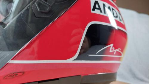 Michael Schumacher 2005 replica moto helmet design 10