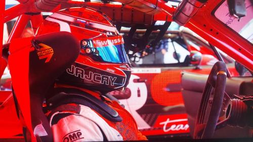 Modified K Magnussen racing helmet design 00