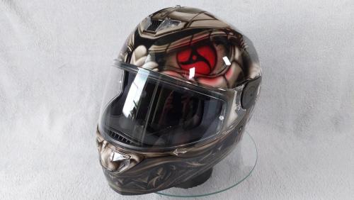 Samurai Naruto moto helmet design 01