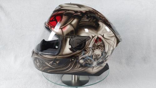 Samurai Naruto moto helmet design 02
