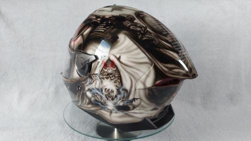 Samurai Naruto moto helmet design 03