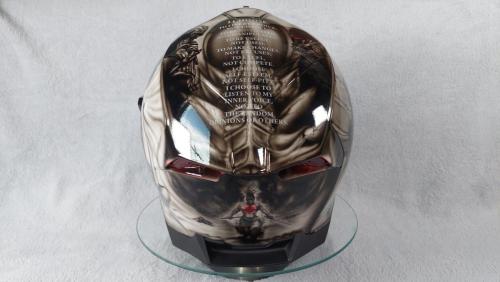 Samurai Naruto moto helmet design 04
