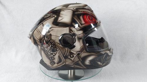 Samurai Naruto moto helmet design 06