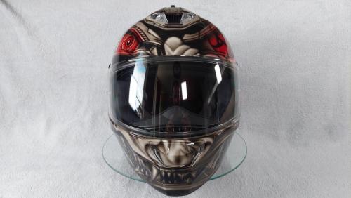 Samurai Naruto moto helmet design 08