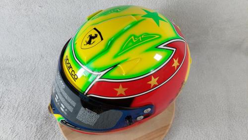 Ferrari 01 racing helmet design 05