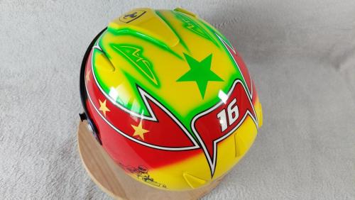 Ferrari 01 racing helmet design 06