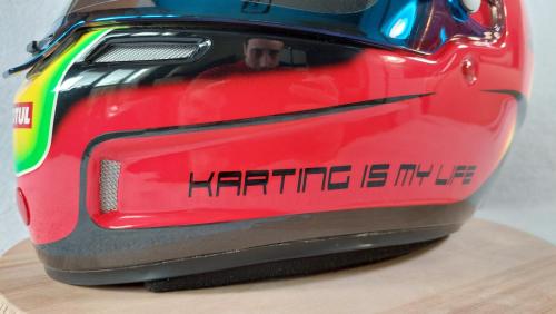 Ferrari 01 racing helmet design 09
