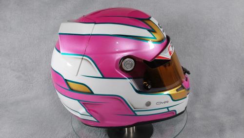Zara racing repaired helmet design 04