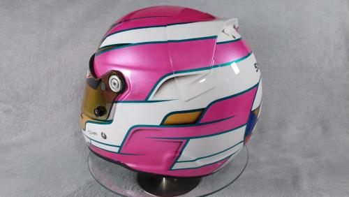 Zara racing repaired helmet design 08